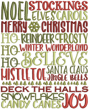 NOEL Machine Embroidery Designs