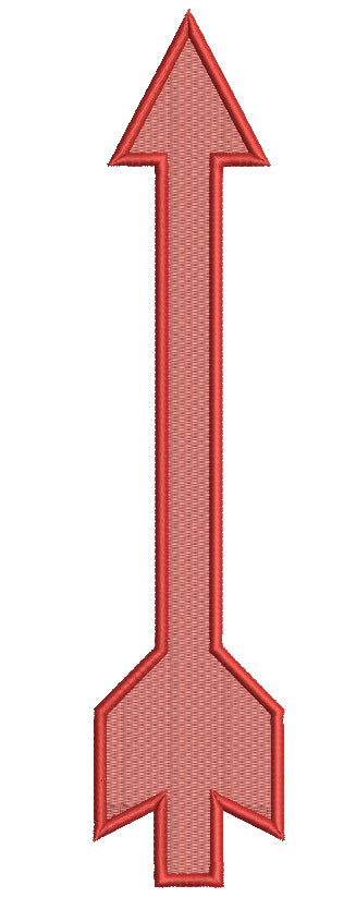One Way Arrow Filled Machine Embroidery Design Digitized Pattern ...