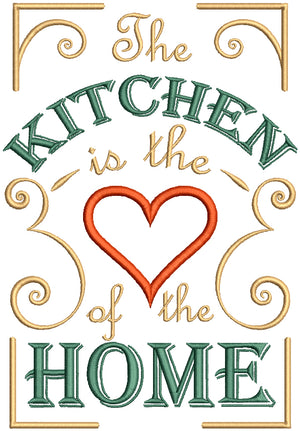 Kitchen Embroidery Designs