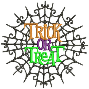 Trick or Treat Halloween Machine Embroidery Designs