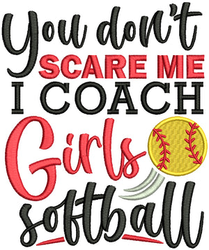 Softball Embroidery Designs